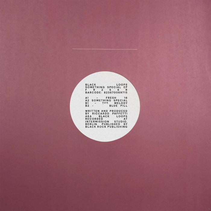 Black Loops - Something Special EP Vinyl