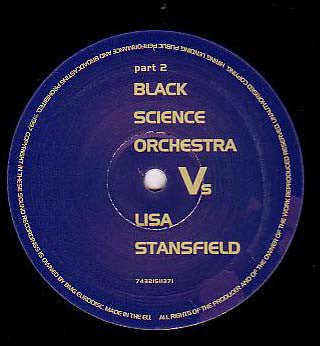Black Science Orchestra Vs Lisa Stansfield - The Line: Black Science Magic Sessions Parts 1 & 2 Vinyl Vinly Record