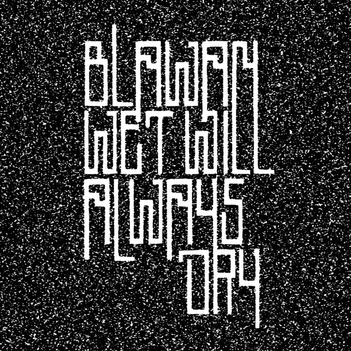Blawan - Wet Will Always Dry Vinyl