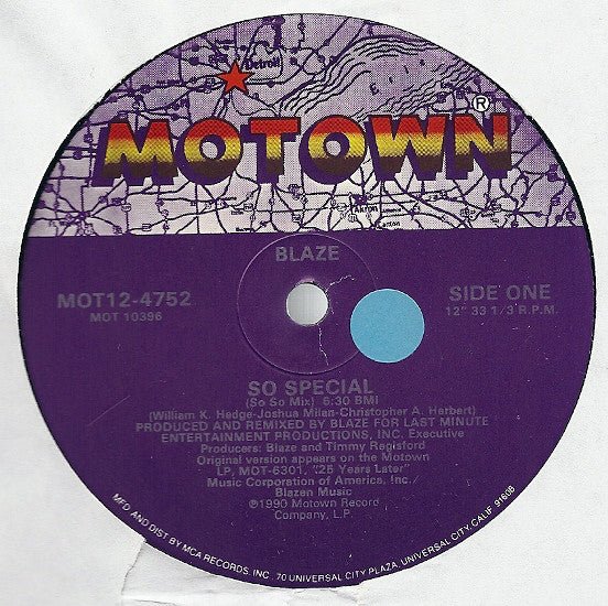Blaze - So Special Vinyl