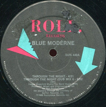 Blue Moderne - Through The Night Vinyl Vinly Record