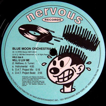 Blue Moon Orchestra - Will U Luv Me Vinyl Vinly Record