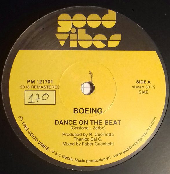 Boeing - Dance On The Beat Vinyl