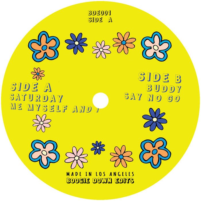 Boogie Down Edits Vol 1 - De La House Vinyl