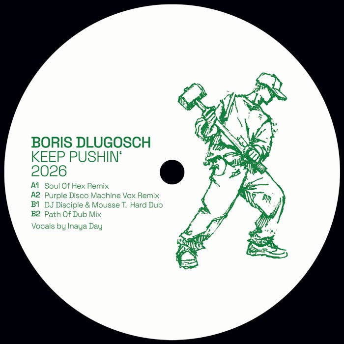 Boris Dlugosch - Keep Pushin' 2026 Vinyl