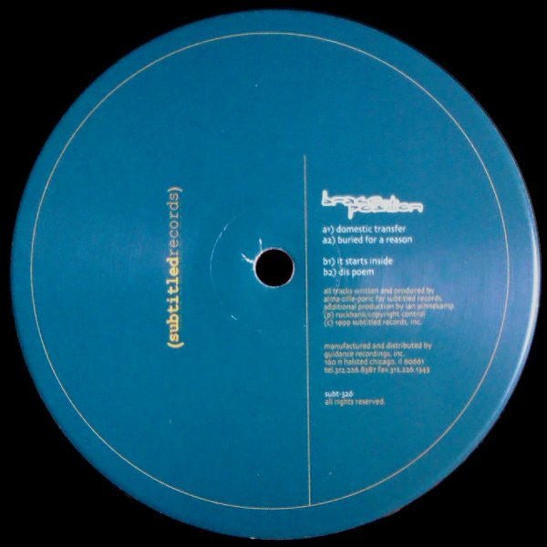 Brace - Position Vinyl