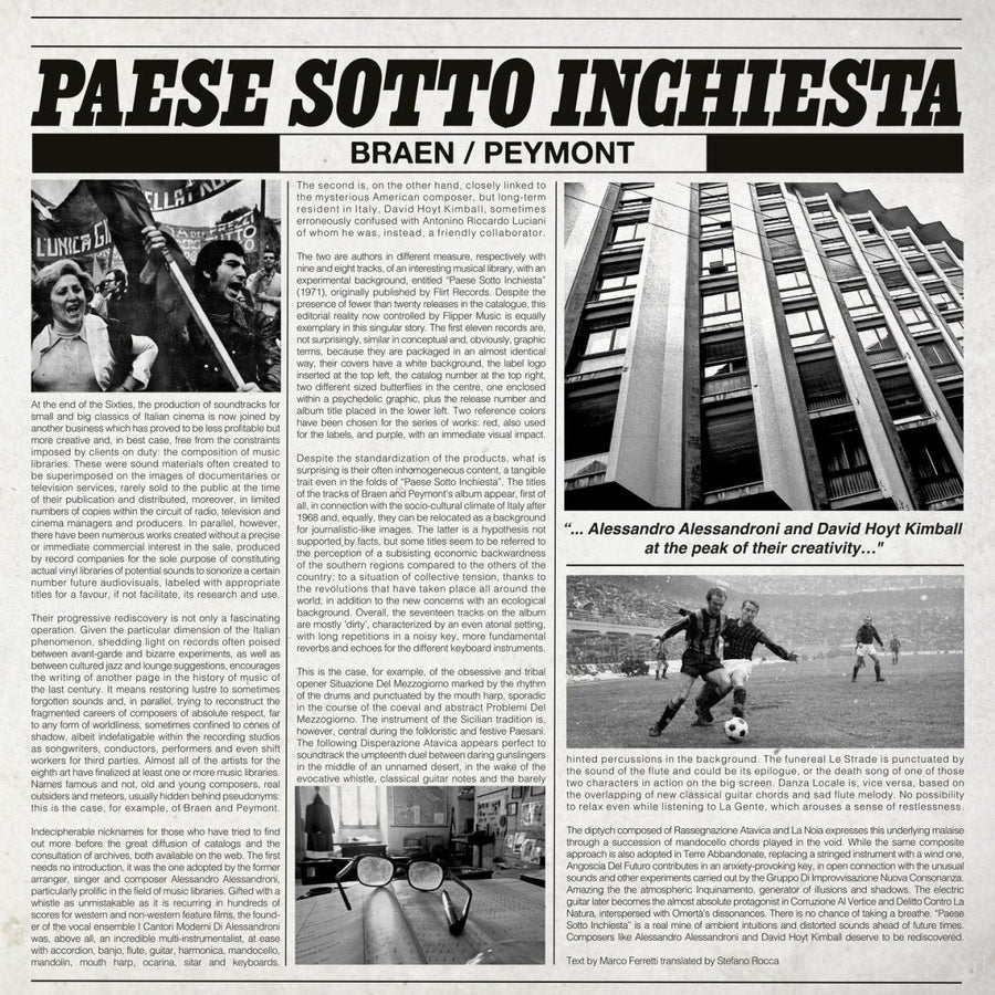 Braen & Peymont - Paese Sotto Inchiesta