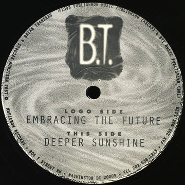 B.T. - Embracing The Future Vinyl Vinly Record