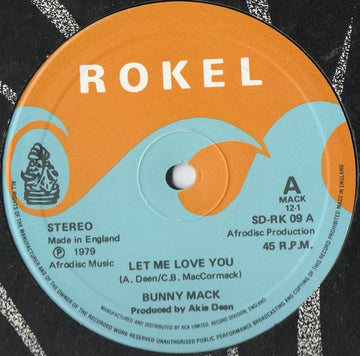 Bunny Mack - Let Me Love You Vinyl Vinly Record