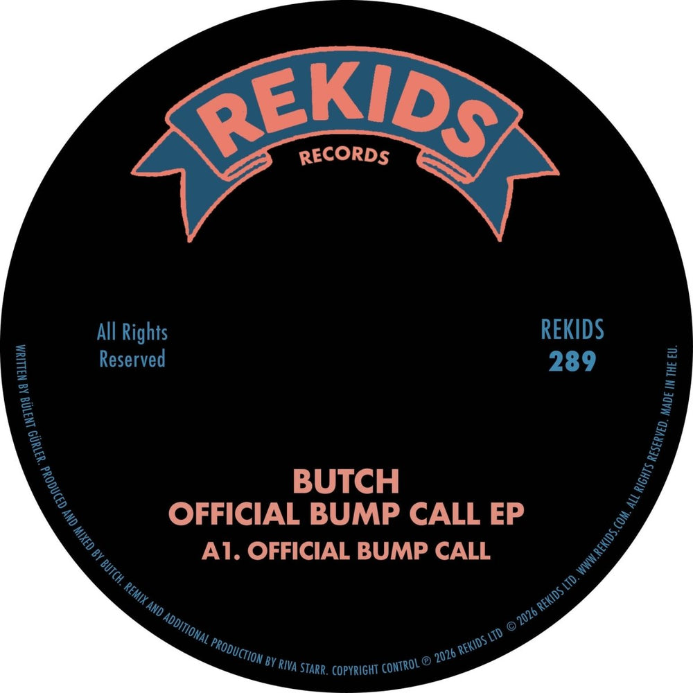 Butch - Official Bump Call EP (incl. Riva Starr Remix) Vinyl