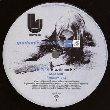Butti 49 - Brazilikum E.P. Vinyl Vinly Record