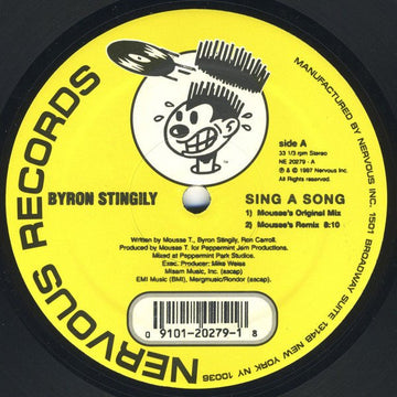 Byron Stingily - Sing A Song Vinyl Vinly Record