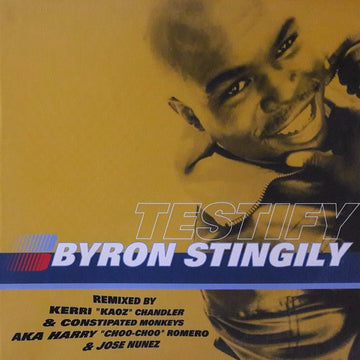 Byron Stingily - Testify Vinyl Vinly Record