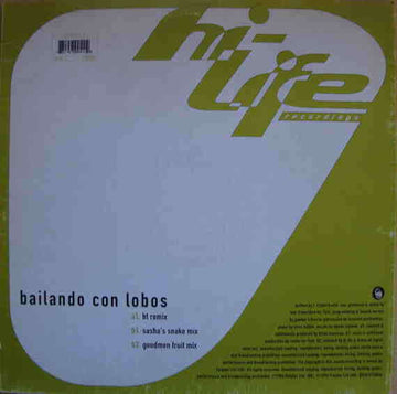 Cabana - Bailando Con Lobos Vinyl Vinly Record