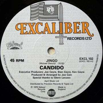 Candido - Jingo Vinyl Vinly Record