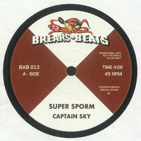 Captain Sky / Gus Poole - Super Sporm (Ltd. 200 Copies) Vinyl - Vinyl Record