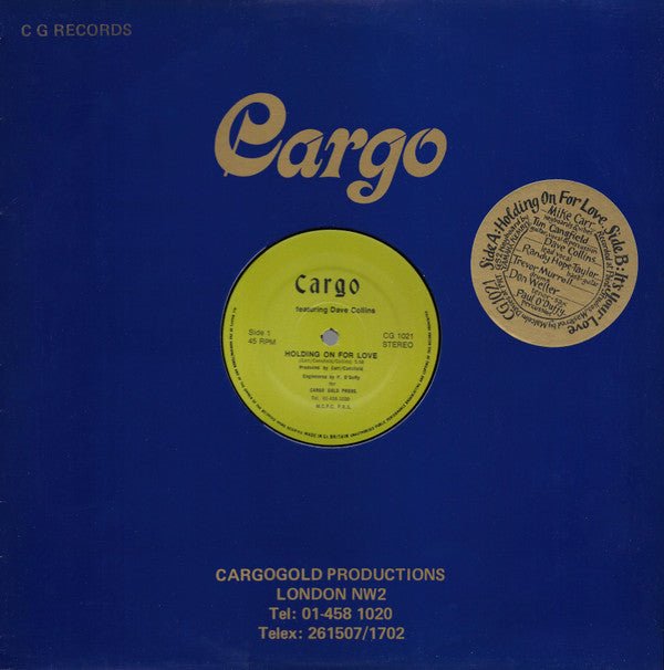 Cargo - Holding On For Love Vinyl