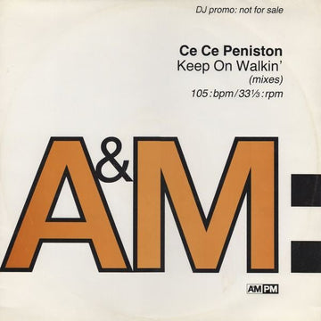 Ce Ce Peniston - Keep On Walkin' (Mixes) Vinyl Vinly Record