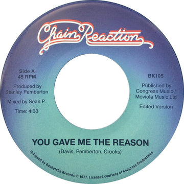 Chain Reaction - You Gave Me The Reason Vinyl Vinly Record