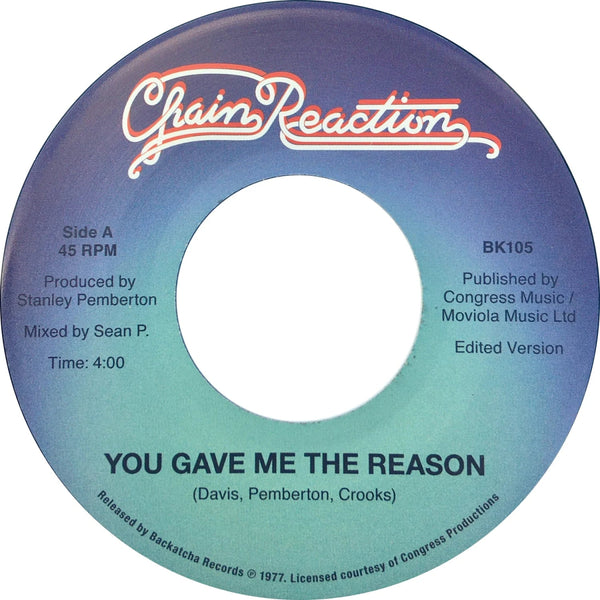 Chain Reaction - You Gave Me The Reason Vinyl
