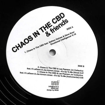 Chaos In The CBD & Friends - Emotional Intelligence Vinyl Vinly Record