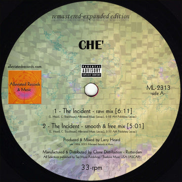 Ché (Larry Heard) - The Incident Vinyl Vinly Record