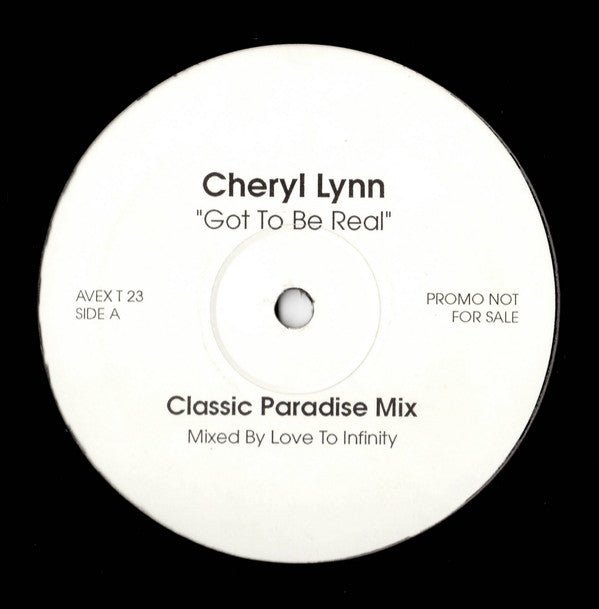 Cheryl Lynn - Got To Be Real / Guarantee For My Heart Vinyl