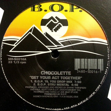 Chocolette - Get Your Act Together Vinyl Vinly Record