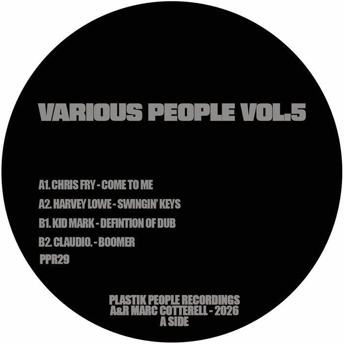 Chris Fry / Harvey Lowe / Kid Mark / Claudio - Various People Vol 5 Vinyl