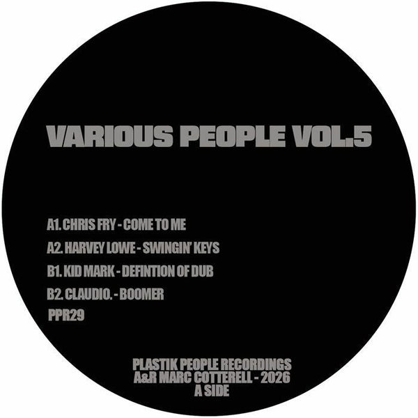 Chris Fry / Harvey Lowe / Kid Mark / Claudio - Various People Vol 5 Vinyl