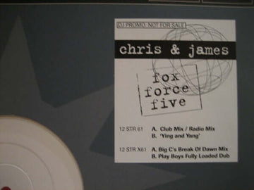Chris & James - Fox Force Five Vinyl Vinly Record
