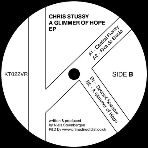 Chris Stussy - A Glimmer of Hope EP Vinyl - Vinyl Record