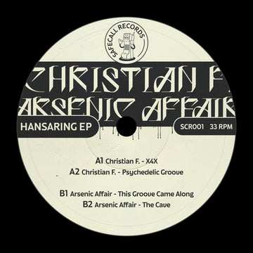 Christian F. / Arsenic Affair - Hansaring EP Vinyl Vinly Record
