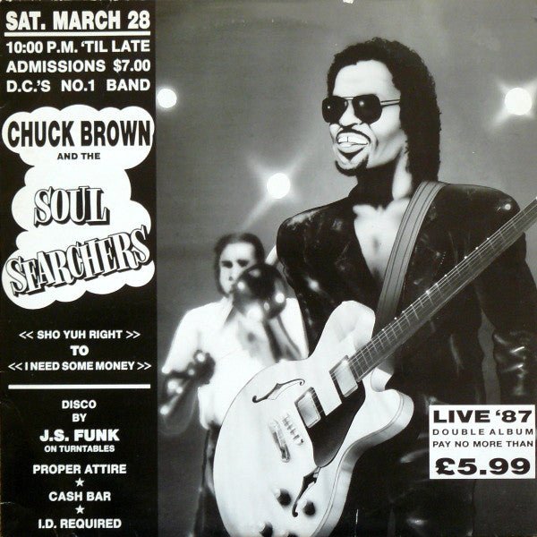 Chuck Brown And The Soul Searchers - Live '87 Vinyl