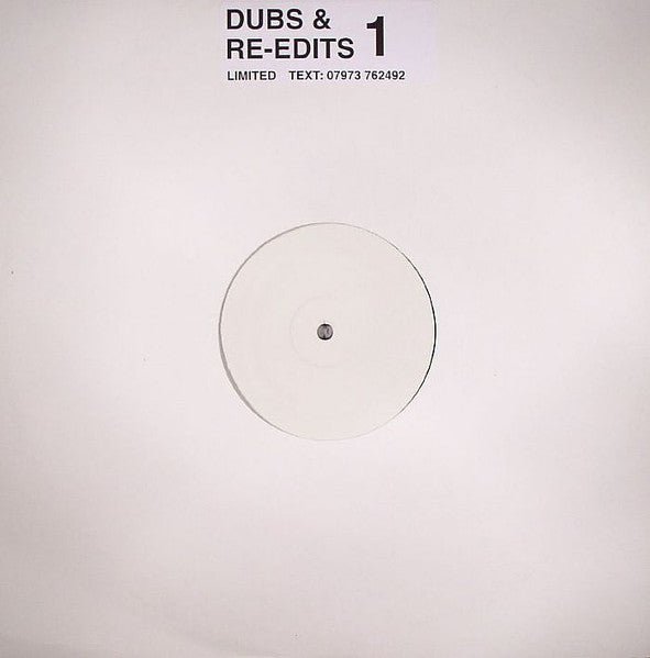 Circulation - Dubs & Re - edits 1 Vinyl
