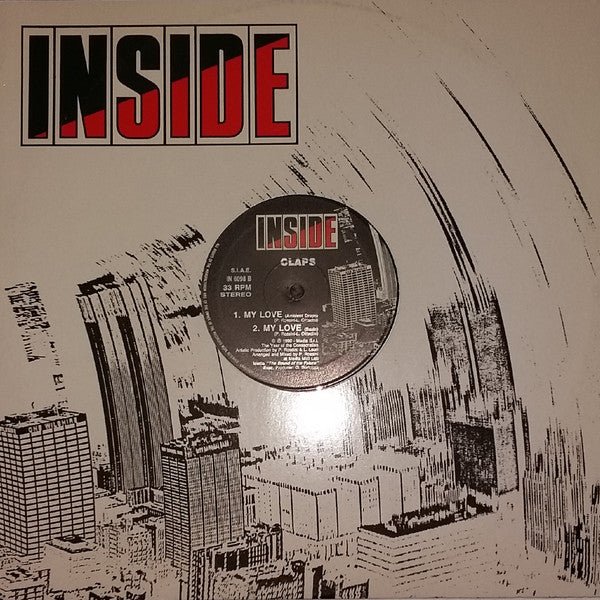 Claps - My Love Vinyl