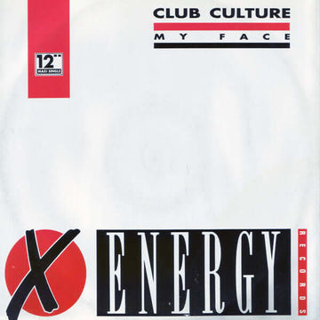 Club Culture - My Face Vinyl Vinly Record