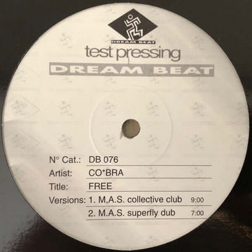 CO*BRA - Free Vinyl Vinly Record