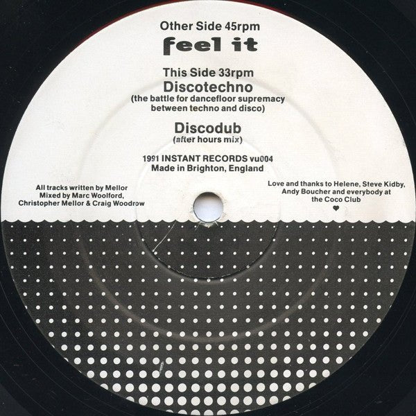 Coco, Steel & Lovebomb - Feel It Vinyl