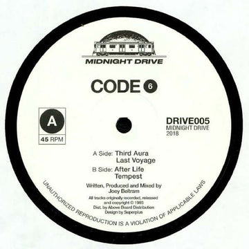 Code 6 - Untitled Vinyl Vinly Record