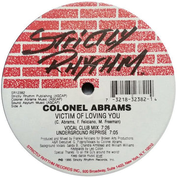 Colonel Abrams - Victim Of Loving You Vinyl Vinly Record