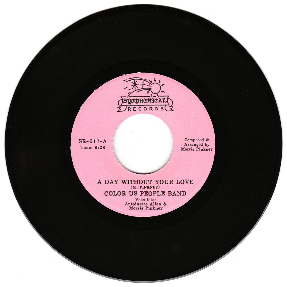 Color Us People Band - A Day Without Your Love / You're Teasing Me Vinyl