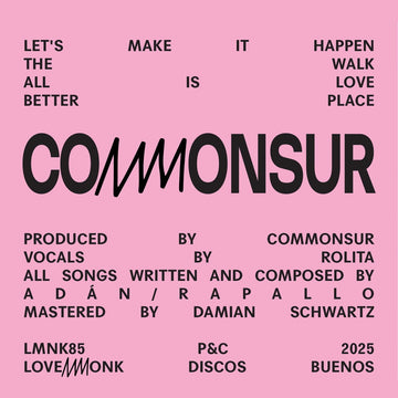 Commonsur - EP Vinyl Vinly Record