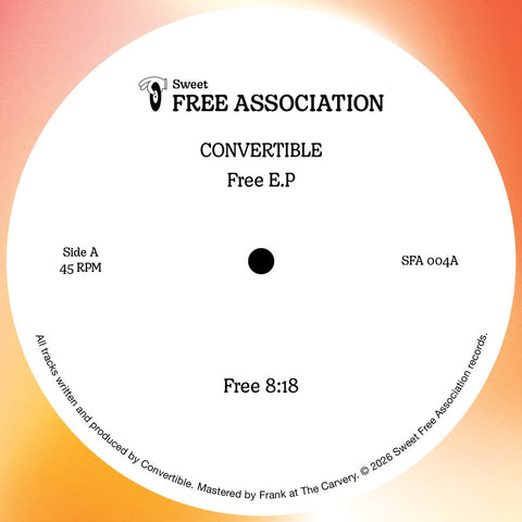 Convertible - Free EP Vinyl - Vinyl Record