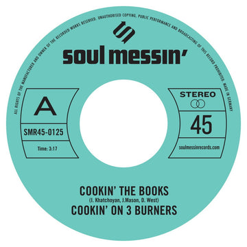 Cookin' on 3 Burners - Cookin' the Books / Give a Little Bit More Vinyl Vinly Record