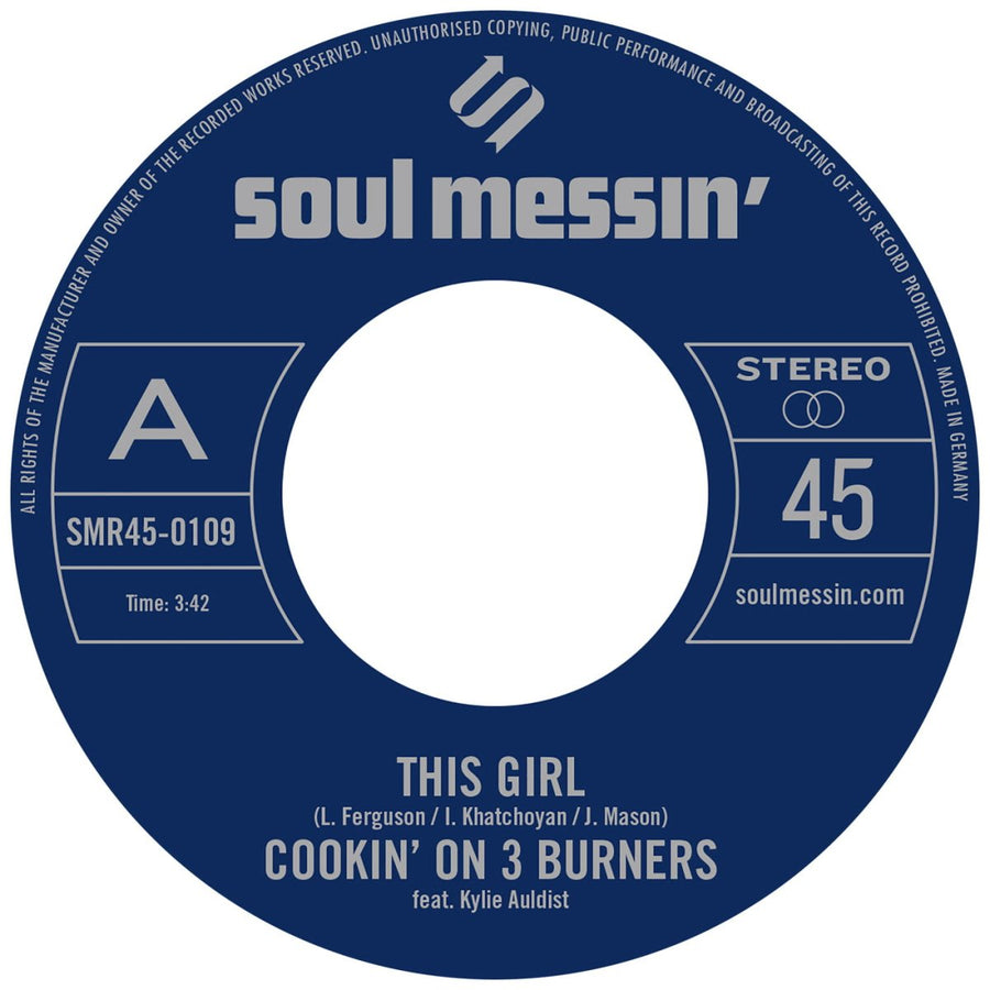 Cookin' On 3 Burners - This Girl (B面) Four 'n Twenty