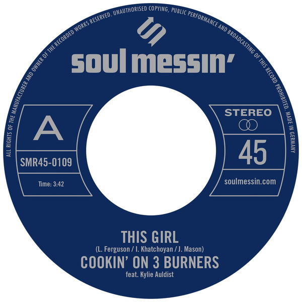 Cookin' On 3 Burners - This Girl b/w Four 'n Twenty Vinyl