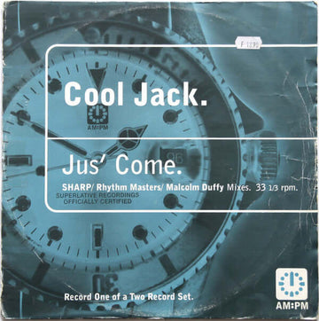 Cool Jack - Jus' Come (SHARP / Rhythm Masters / Malcolm Duffy Mixes) Vinyl Vinly Record