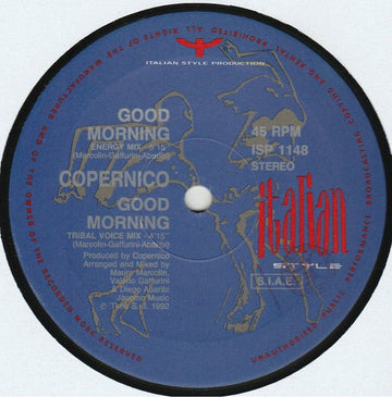 Copernico - Good Morning Vinyl Vinly Record