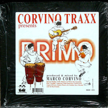 Corvino Traxx - Primo Vinyl Vinly Record